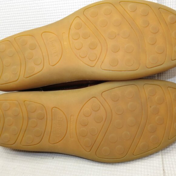 BORN Eberhard H44116 Loafers Driving Driver Brown Mens 12 M Moccasin Toe Slip-On - Picture 7 of 13